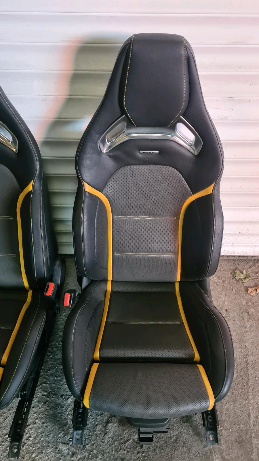 Mercedes A45 AMG Bucket Seats Interior Set – W177 – Complete – Good Condition - Image 7