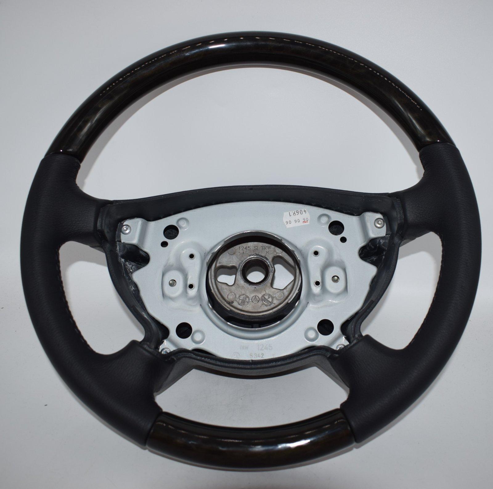 Original Mercedes Wooden Steering Wheel