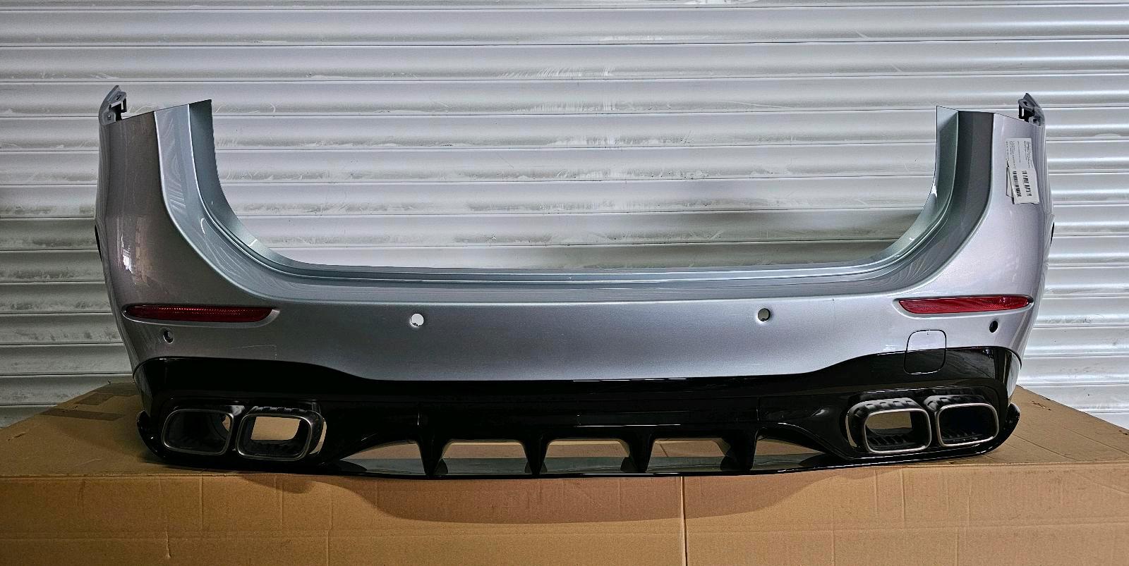 Mercedes C63 AMG Rear Bumper – W206 / S206 – Diffuser & Exhaust Tips – OEM - Image 4