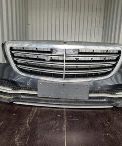 Mercedes-Benz S-Class W222 Front Bumper – Magnetite Black Metallic 9183