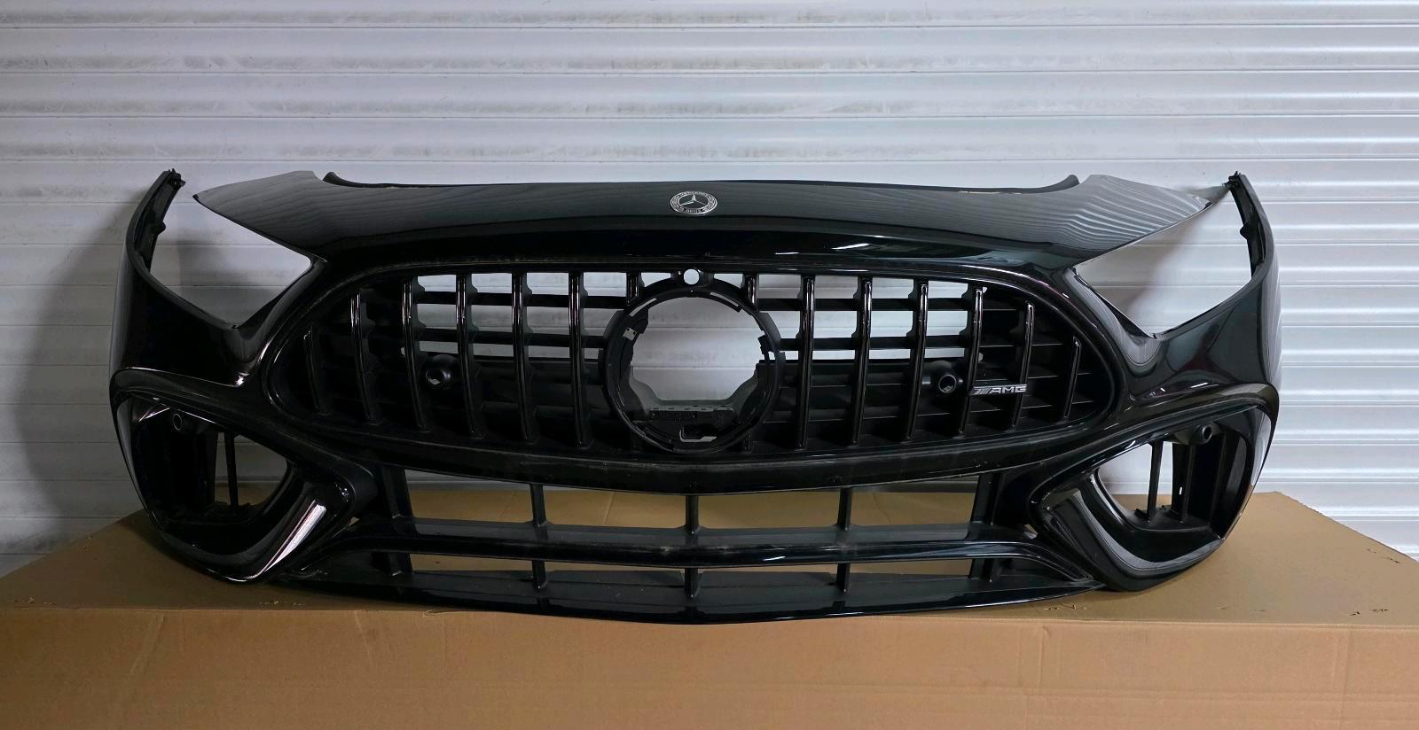 Mercedes-AMG SL63 Front Bumper – W232 – Night Package – Panamericana Grille – OEM - Image 4