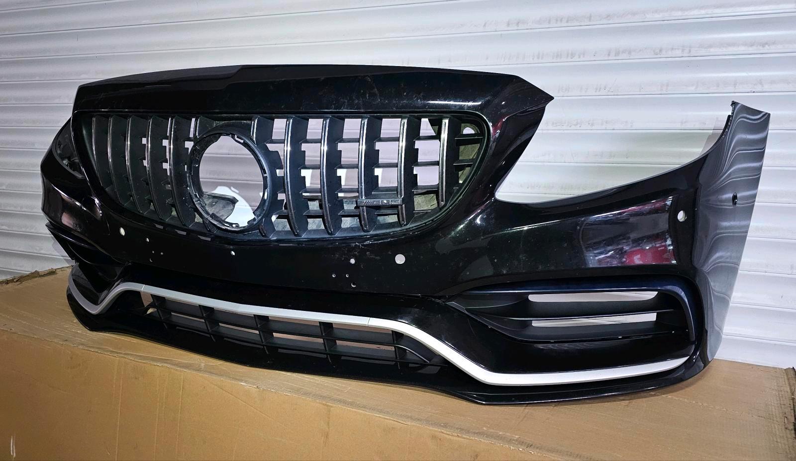 Mercedes C63 AMG Front Bumper Facelift – Panamericana Grille – W205 / S205 – OEM