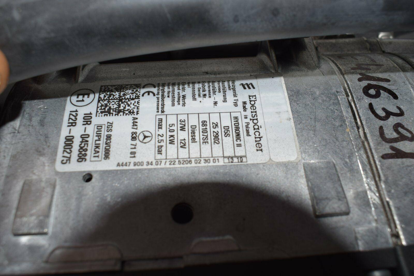 Original Mercedes Parking Heater Hydronic II - Image 5