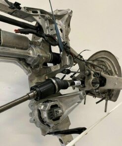 Alternative view of BMW M8 F92 front axle