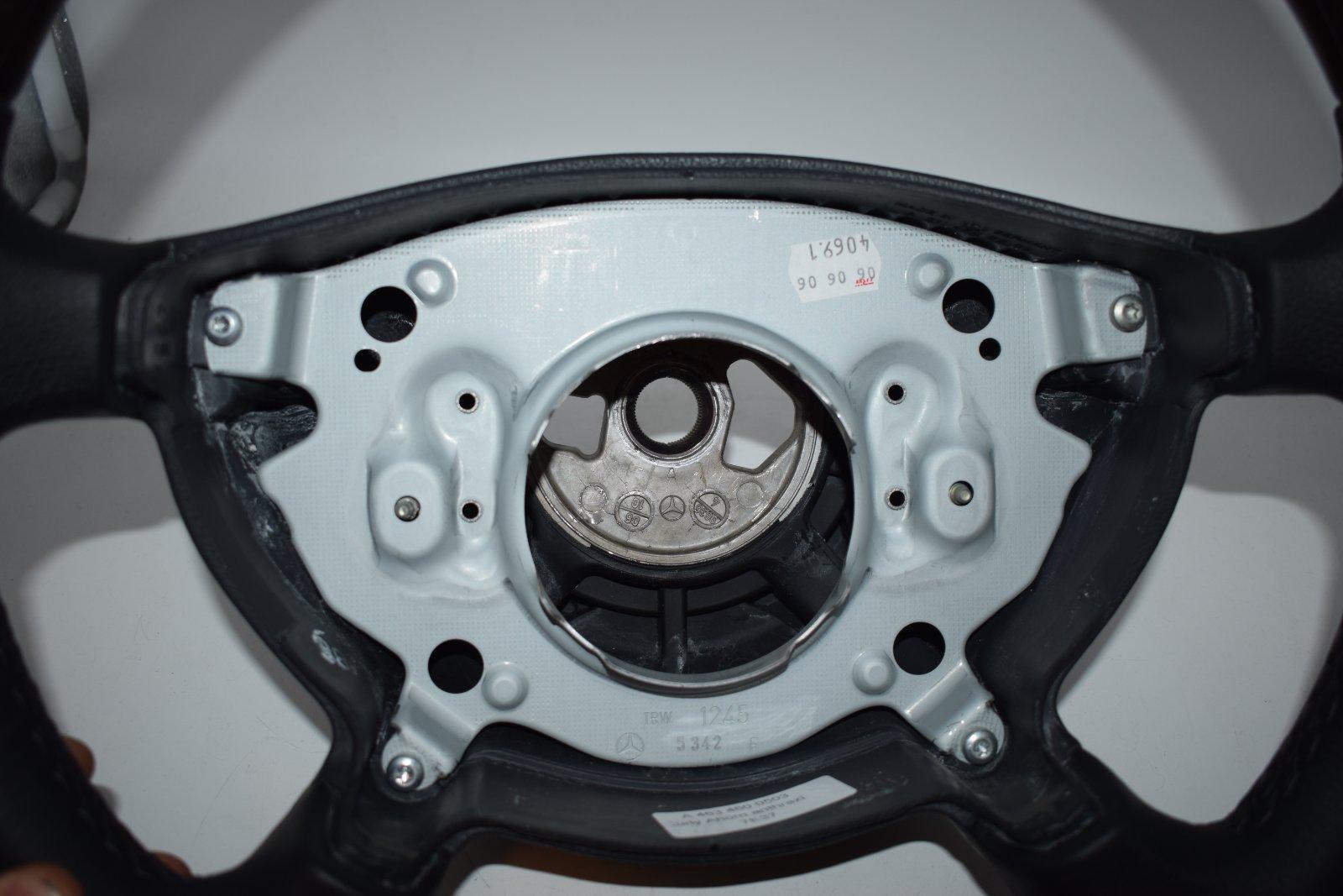 Original Mercedes Wooden Steering Wheel - Image 2