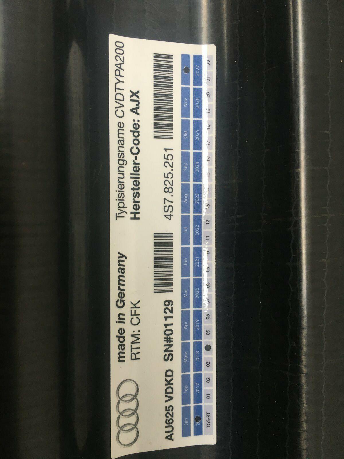 Audi R8 4S Spyder tailgate - Image 2