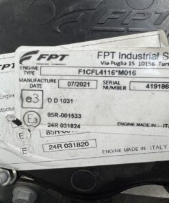 Alternative view of Iveco Daily F1CFL4116 engine for sale