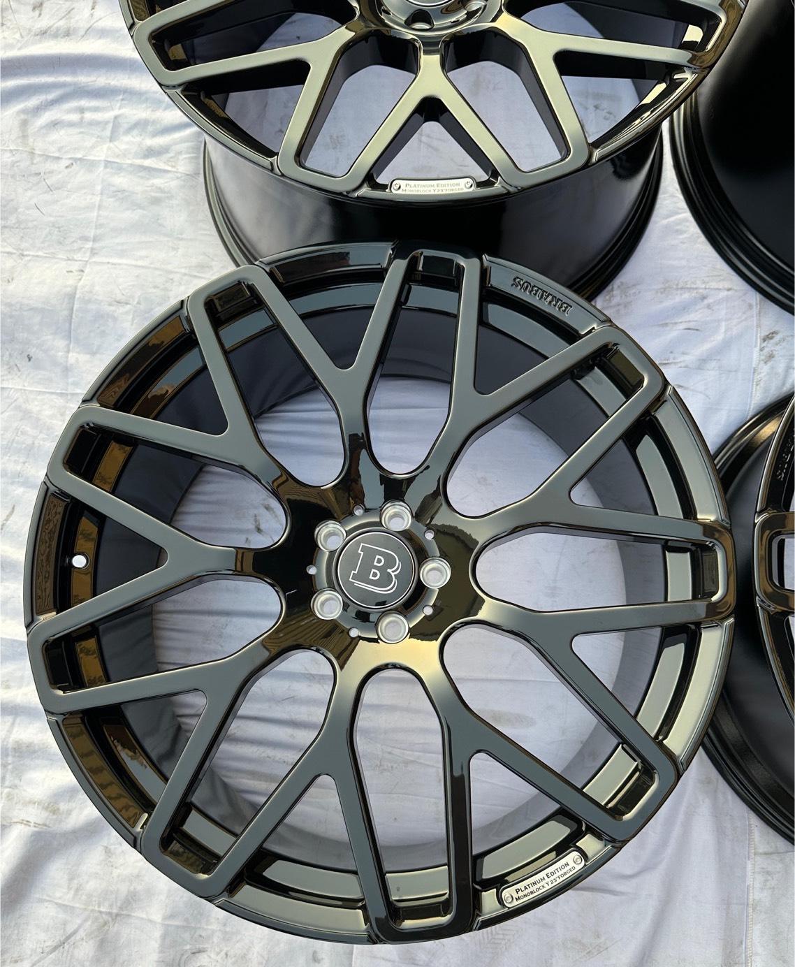 Original Brabus Monoblock Y Platinum 23-Inch Rim Set - Image 5