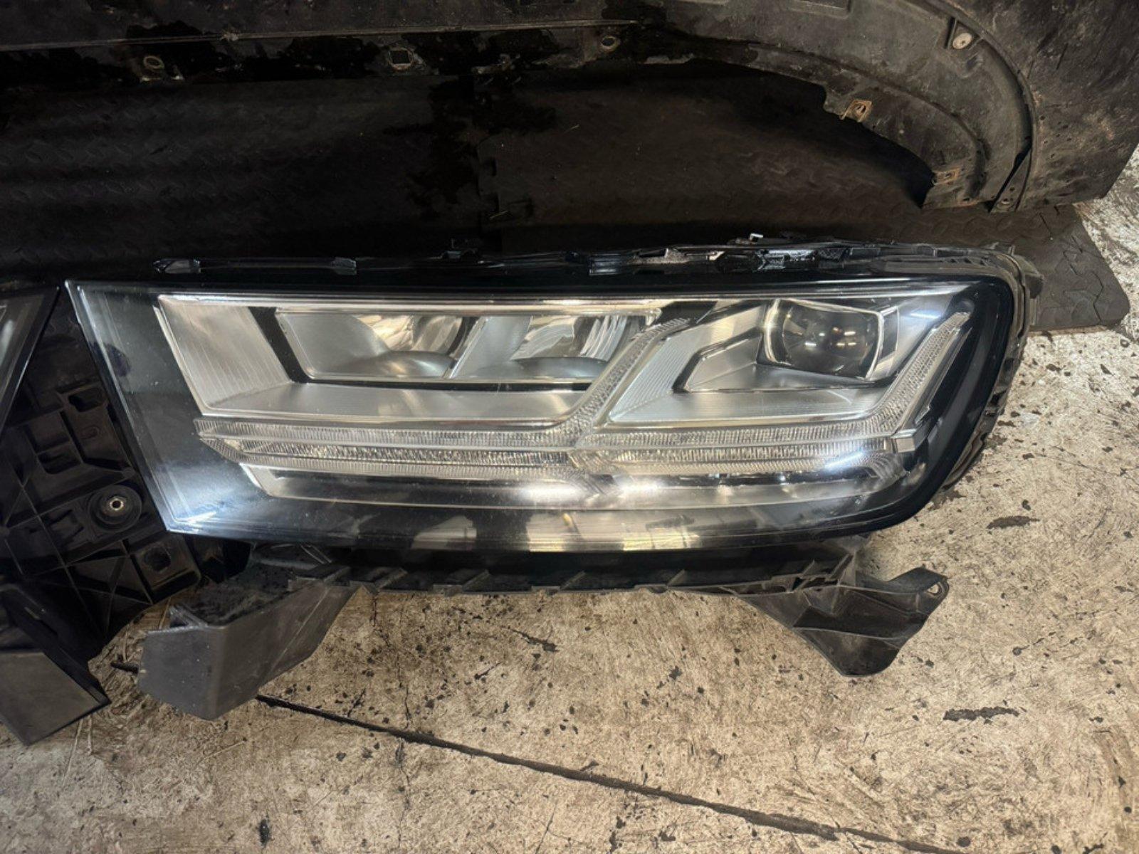 Audi SQ7 4M Front Package — Bumper, Hood, Fenders, Radiator — Complete Set - Image 4