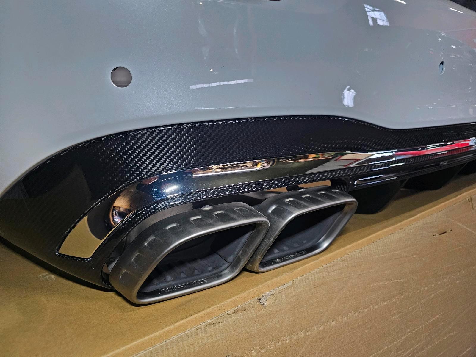 Mercedes S63 AMG Rear Bumper – W223 – Carbon Diffuser - Image 3