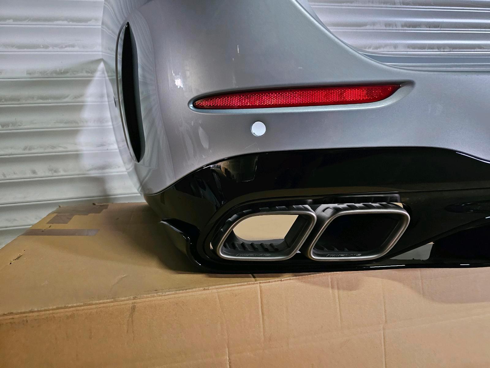 Mercedes C63 AMG Rear Bumper – W206 / S206 – Diffuser & Exhaust Tips – OEM - Image 6