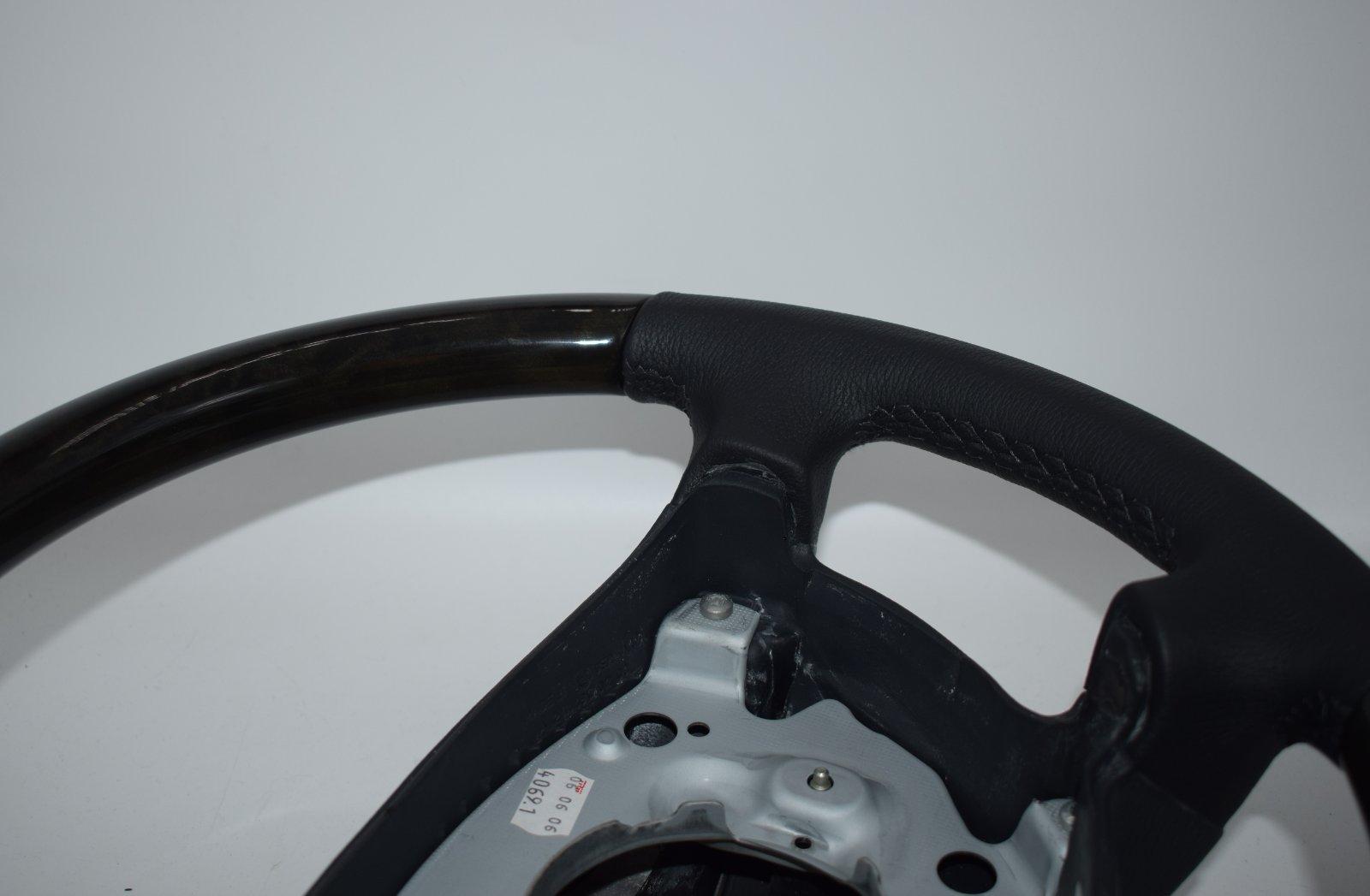 Original Mercedes Wooden Steering Wheel - Image 5