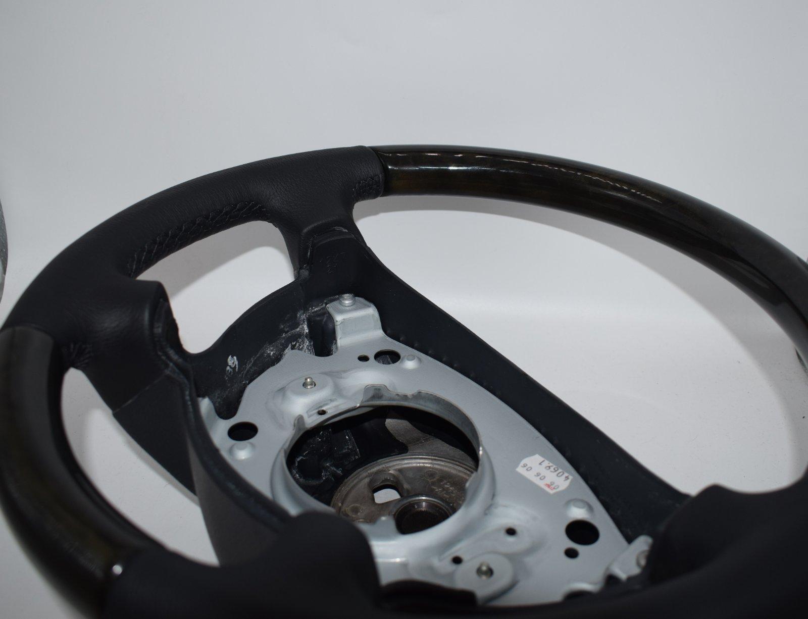 Original Mercedes Wooden Steering Wheel - Image 7