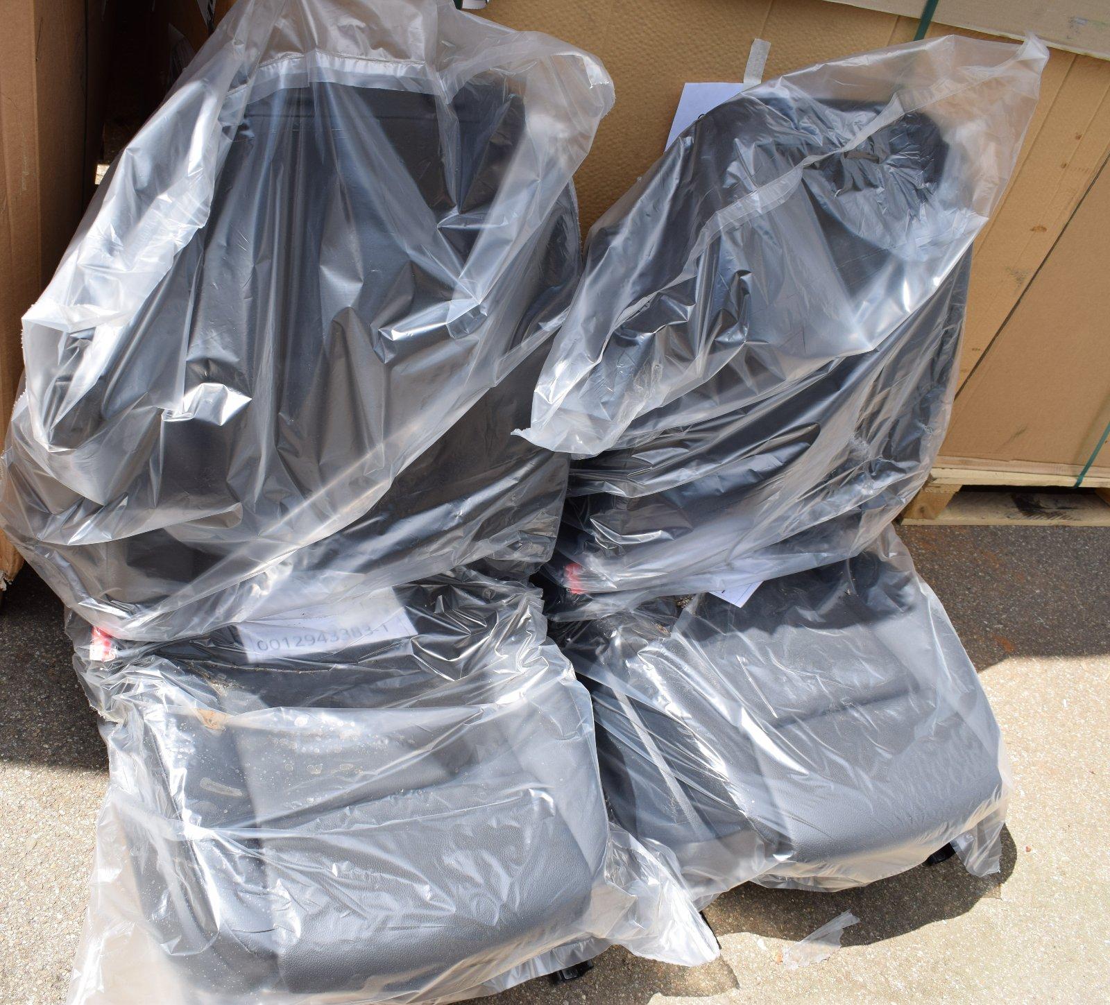 Original Mercedes Faux Leather Driver & Passenger Seats