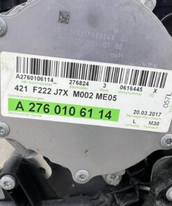 Alternative view of Mercedes-Benz V6 Engine – S-Class W222