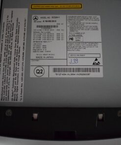 Alternative view of Mercedes COMAND Unit