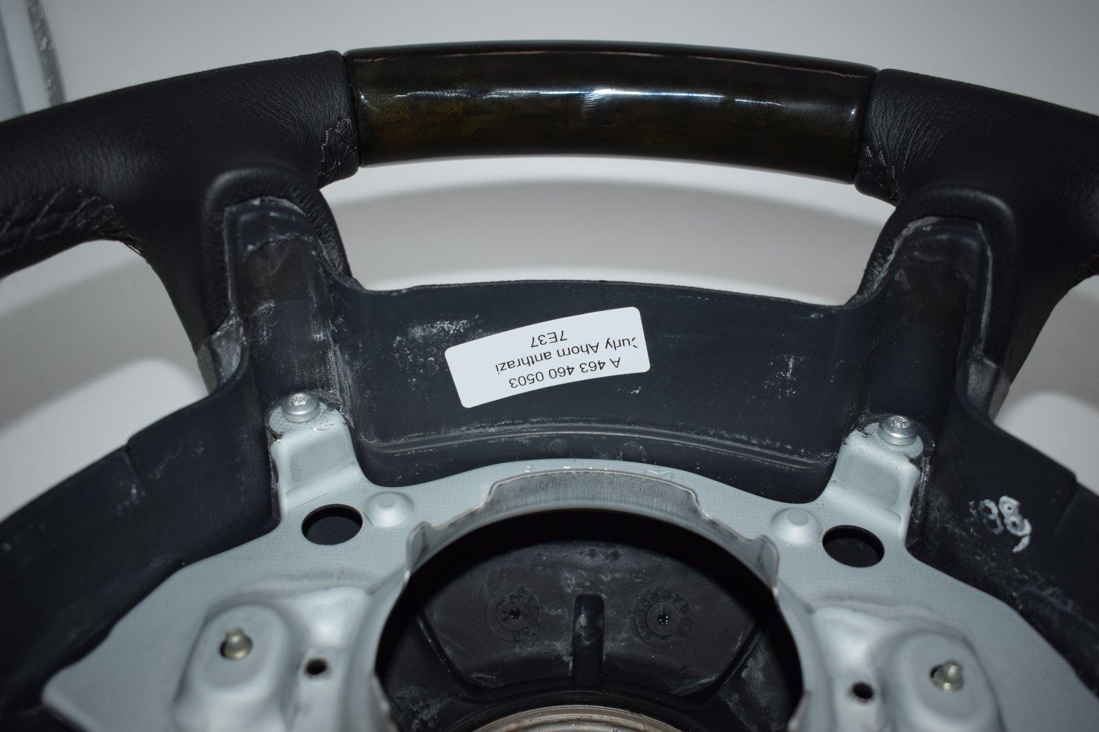 Original Mercedes Wooden Steering Wheel - Image 6