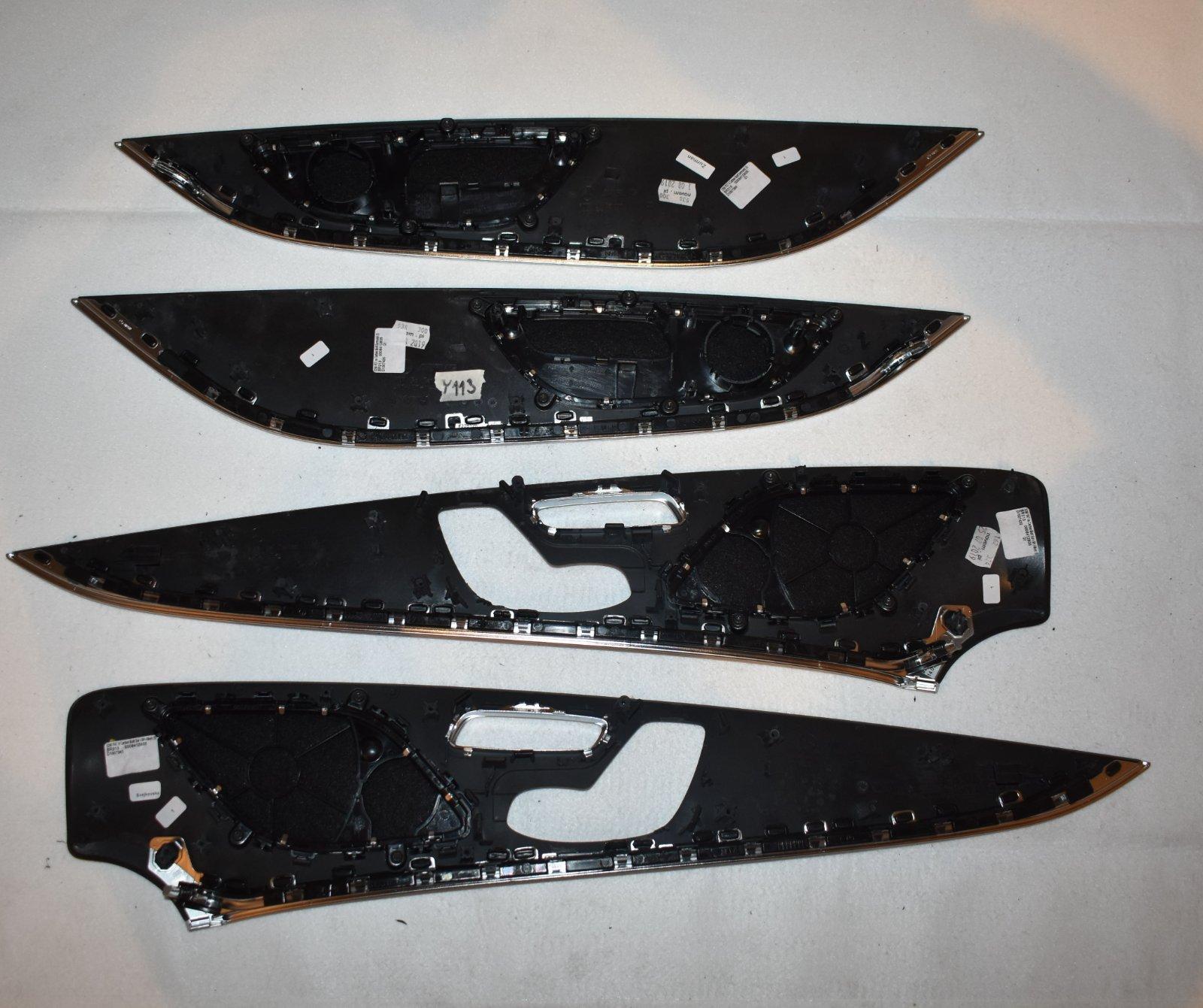 Genuine AMG Carbon Fiber Door Trim