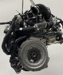 Alternative view of VW Golf VIII GTD DTU engine